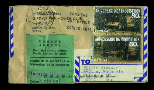 Anniversario Da Inquisition envelope