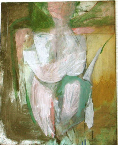 Untitled (Seated Nude)