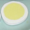 Chicken leg and hard-boiled egg