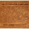 The St. Augustine Panoramic Historic Plaque