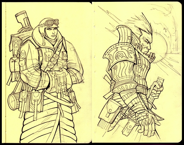 Soldier Girl and Warrior
