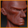 ZBrush and MudBox Head Study.