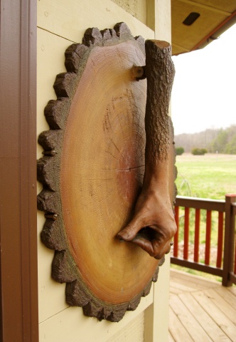 Studio Door Knocker- Side View