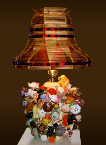 Popsicle Stick Lamp 1