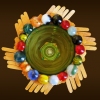 Popsicle Stick Wine Goblet B Top