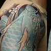 Koi dragon sleeve