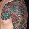 Koi half sleeve