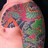Dragon half sleeve