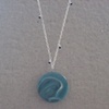 Agate & Onyx on Sterling Silver Chain