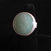 Aventurine & Sterling Silver Ring