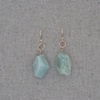 Aquamarine Gold-Filled Earrings