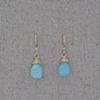 Amazonite & Gold-Filled Wire Earrings