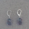 Fuschite & Sterling Silver Earrings