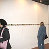 view of collage installation