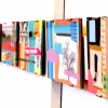 Detail of  "+/-200 Collage Installation" 