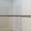Wall Detail of  "+/-200 Collage Installation" 