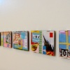 Wall Detail of  "+/-200 Collage Installation" 