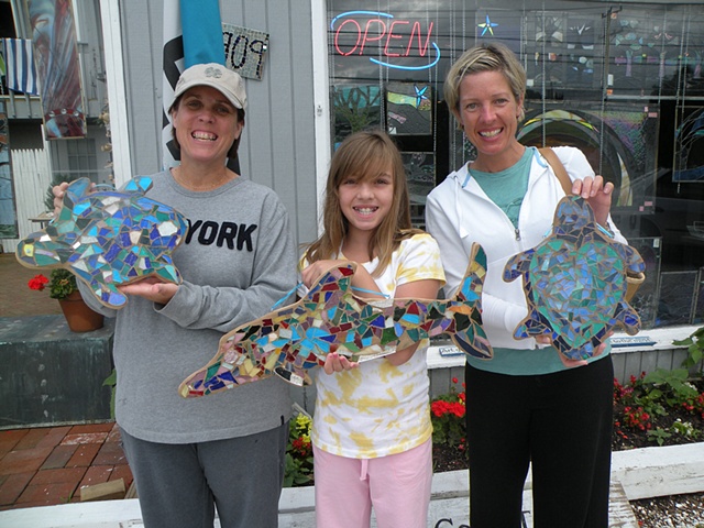 Mosaic Class- Turtles & Dolphin 