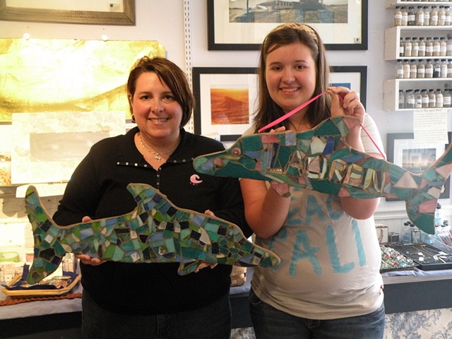 Mosaic Dolphins