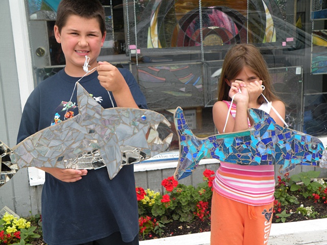 Dolphin Mosaics