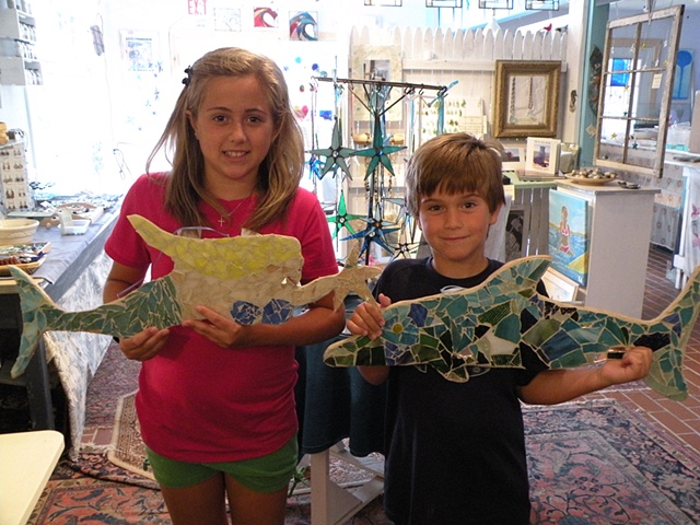 Mosaic Class- Dolphin and Mermaid