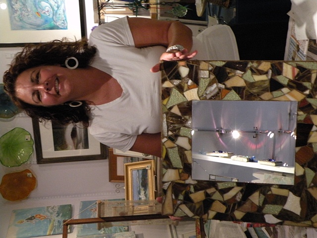 Mosaic Mirror -  Happy Hour!!