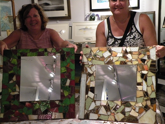 Mosaic Mirror - Happy Hour!