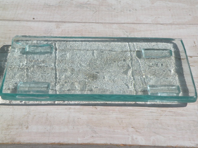 *Glacier* Recycled Glass Tray - Cheese Board