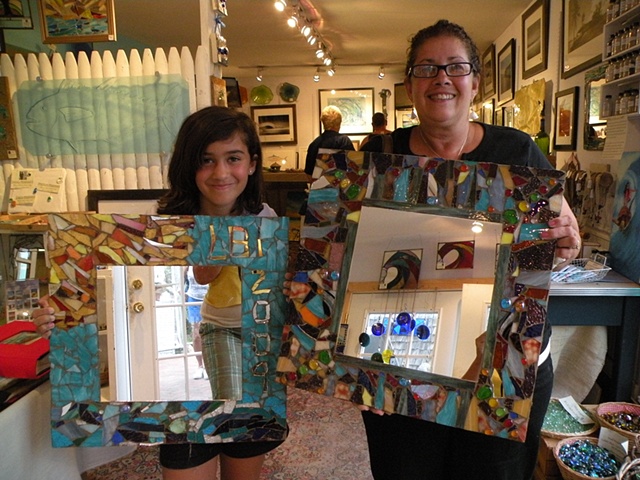 Mosaic Class: Large Mosaic Mirror
