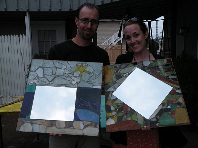 Mosaic Mirror Class
