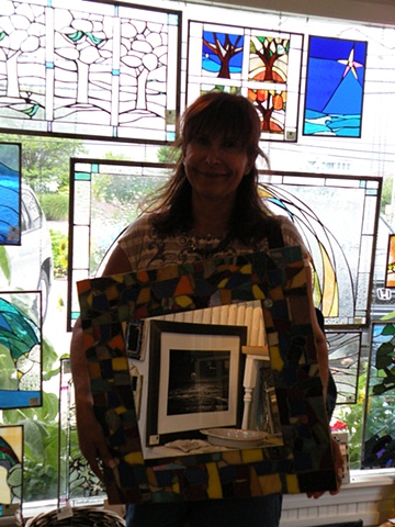  Mosaic Class: Large Mosaic Mirror