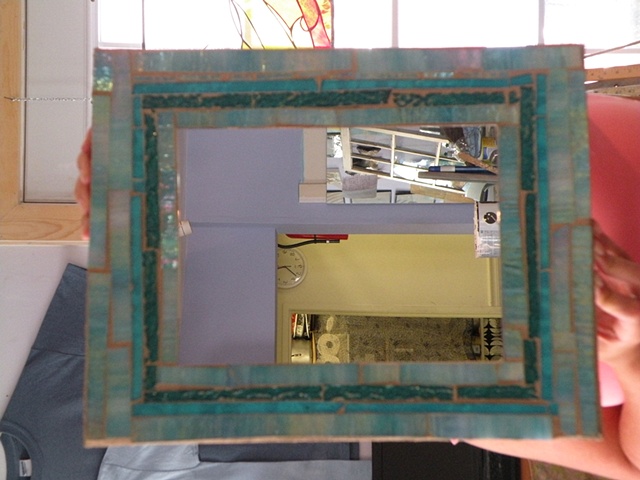 Happy Hour Mosaic Class- Mosaic Mirror