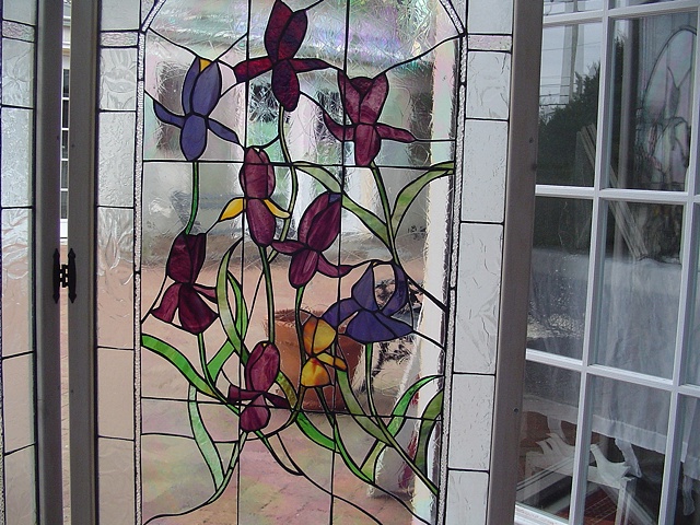 "Irises" close up