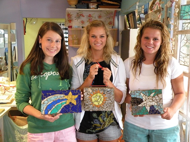 Mosaic Class: Mini Mosaics
