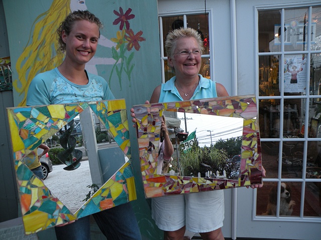 Mosaic Class- Happy Hour Mosaic Mirrors