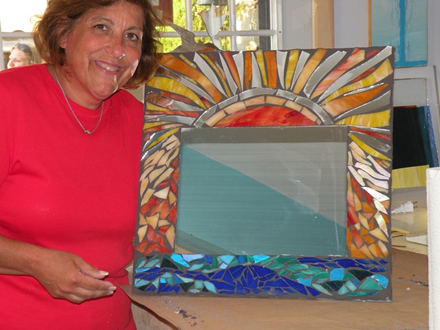 Mosaic Mirror Class