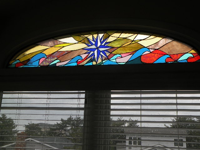 custom stained glass commision
