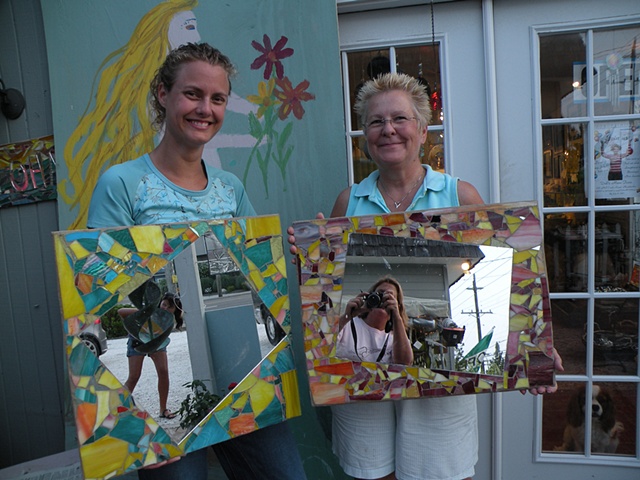 Mosaic Class- Happy Hour Mosaic Mirrors