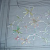 Design with fused glass inclusions
