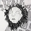 Elk Mask (detail)