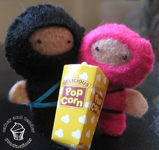 ninjas like popcorn