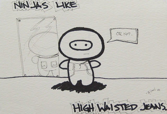 ninjas like fashion?