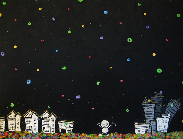 it's raining fruitloops!