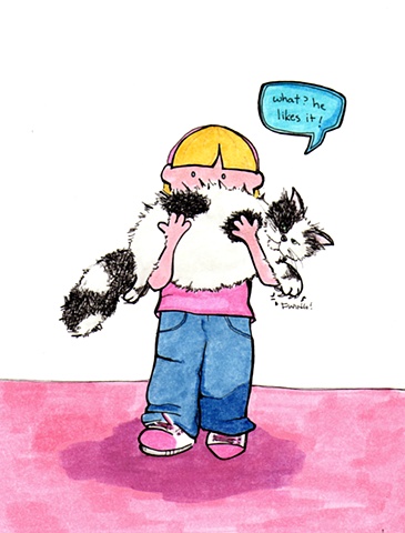 kitty kitty and daphne