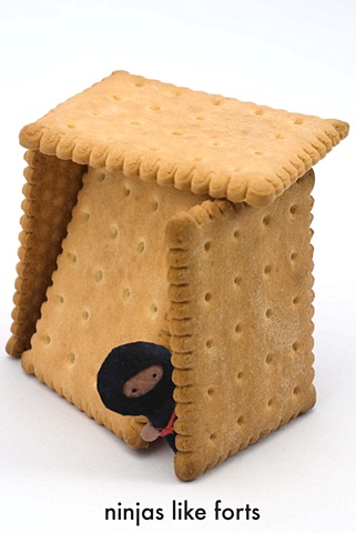 ninjas like forts