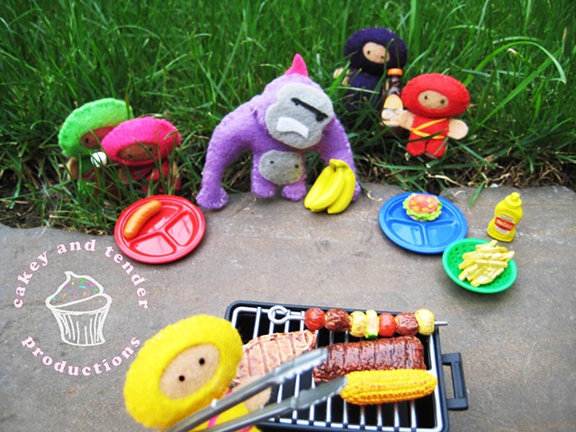 ninjas like summer bbqs