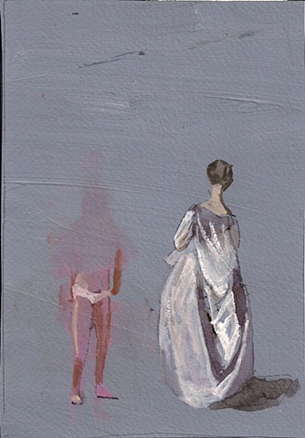 I Use My Clothes as a Substitute for Really Being Here (after Watteau)
