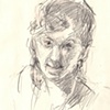 self portrait (looking like Grandma)