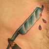 jake's cut throat razor tattoo