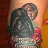 kasey's darth vader star wars tattoo
